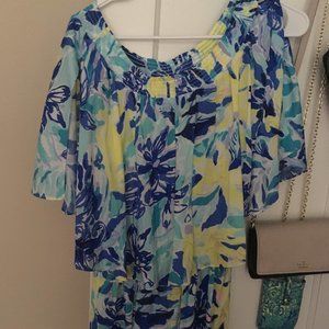 Lilly Pulitzer Arabelle Off the Shoulders Romper